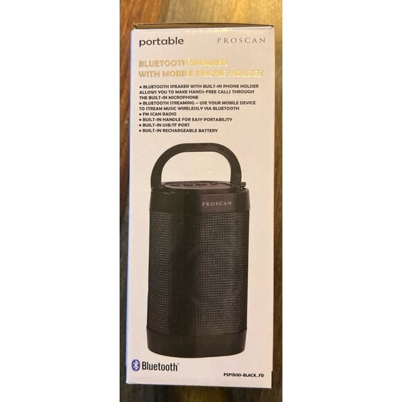 Bluetooth® SPEAKER WITH MOBILE PHONE HOLDER - Picture 2 of 2